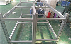 鋁型材流水線防護(hù)欄價格