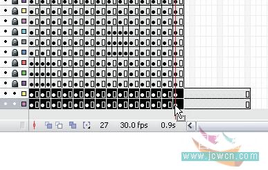 Flash cs3教程：人物行走動(dòng)畫制作技巧,PS教程,思緣教程網(wǎng)