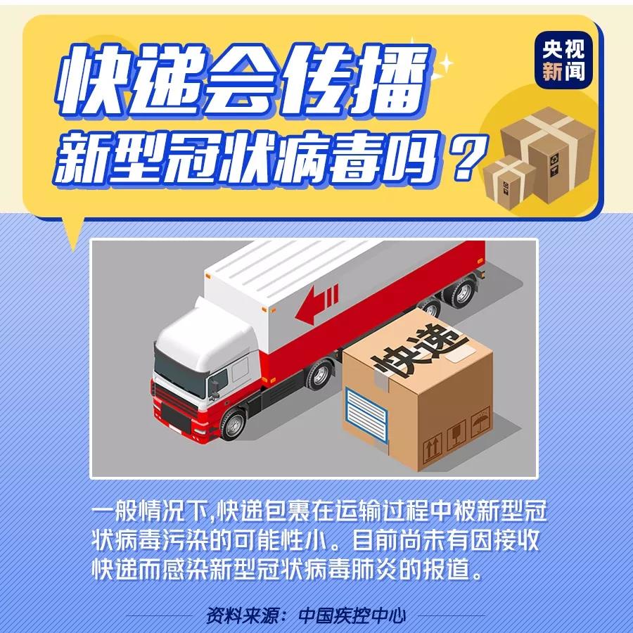 快遞會傳播新型冠狀病毒嗎，疫情期間收快遞安全嗎？.jpg