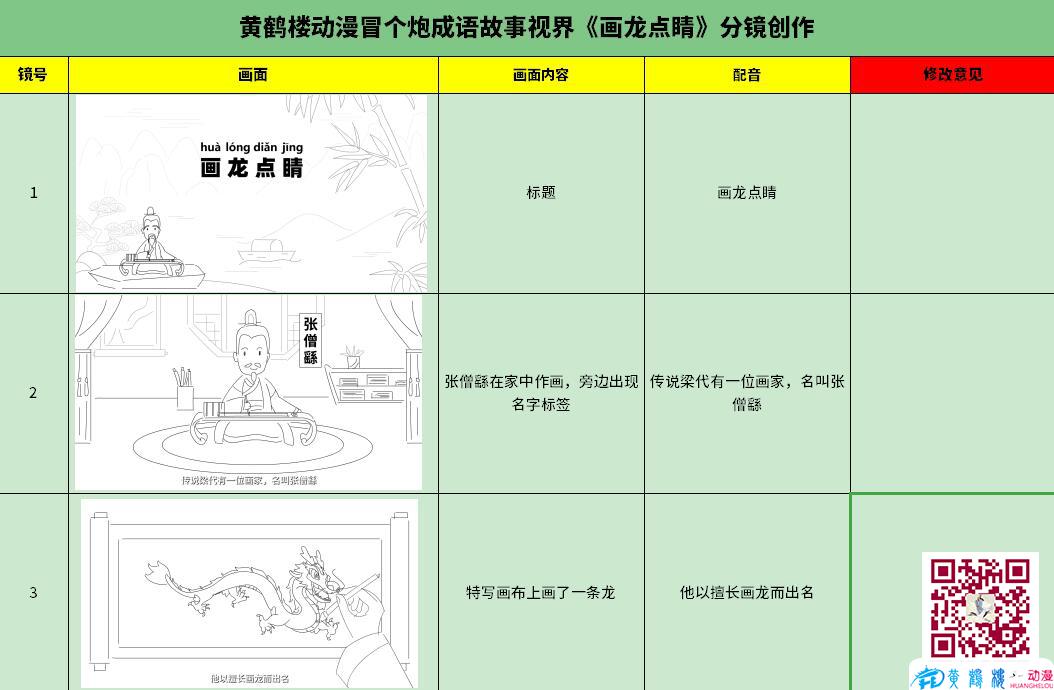 畫龍點(diǎn)睛動畫制作