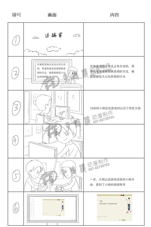 MG動(dòng)畫制作《詐騙罪》法制宣傳科普動(dòng)畫片線稿分鏡1-6.jpg