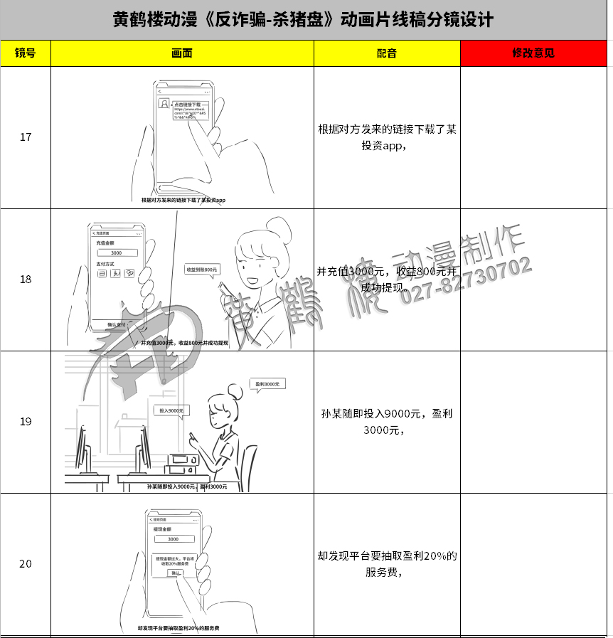 黃鶴樓動(dòng)漫《反詐騙-殺豬盤》動(dòng)畫片線稿分鏡設(shè)計(jì)17-20.jpg